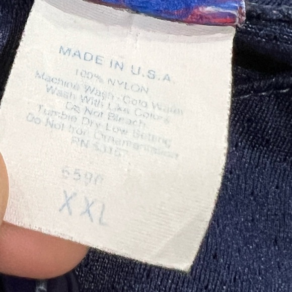 New York Yankees Blue Stitched MLB Baseball Sports Majestic Jersey - Picture 5 of 5